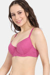 Rosaline Padded Wired Medium Coverage T-Shirt Bra - Festival Fuchsia — thumbnail 3
